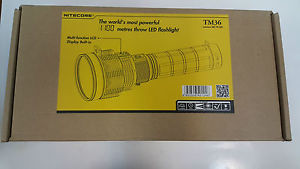 NITECORE TM36 Luminus SBT-70 PA-C2 LED Rechargeable Flashlight