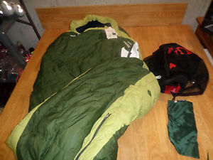 MARMOT KENOSHA 20 F 650 DOWN SLEEPING BAG LONG RTL $290