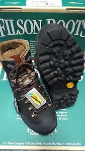 Scarponcini Filson Boots tg size 9 1/2  43- 43 1/2 Cuoio gommato Goretex Vibram