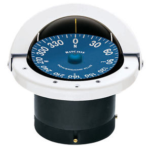 Ritchie SS-2000W SuperSport Compass Flush Mount White SS-2000W