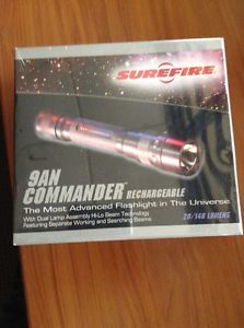 Surefire 9AN Commander Rechargeable Flashlight - Collectible NEW Never Used