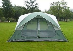 Instant Tent 7-8 Person Camping Lightspeed Outdoors Family Hiking Waterproof
