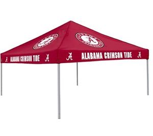 Logo Chair NCAA Alabama 9' x 9' Solid Color Tent Durable Water Resistant Retract