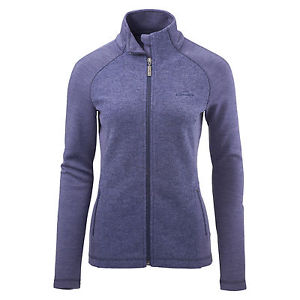 Kathmandu Boundary Womens Merino Zip Up Cardigan Top Warm Winter Jacket v2 Blue