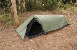 Snugpak Ionoshere A low profile, one person tent. Single entry point door. Flysh