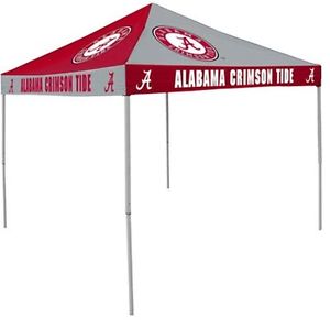 Logo Chair NCAA Alabama 9' x 9' Checkerboard Tent Comfortable Shelter Canopy New