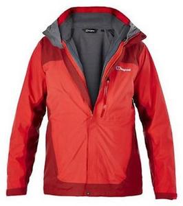 BERGHAUS Men’s Arisdale 3in1 Jacket M Red