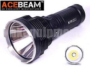 ACEBeam K70 Cree XHP35 HI LED Flashlight+ACE-4 Charger+IMR18650 Battery
