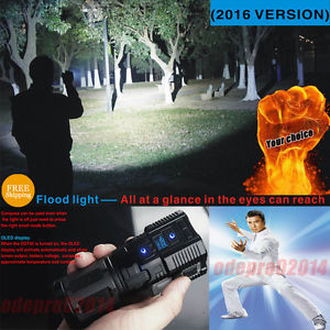 2016 Upgrade 5380Lumen IMALENT DDT40 6 LEDs Rechargeable Flashlight Free 4*18650