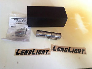 LensLight Mini Titanium Vintage TAD Edition USA MADE LED Flashlight