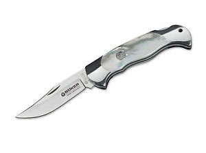 BÖKER MANUFAKTUR Scout Mother of Pearl Taschenmesser  NEUE VERSION 2016 mit N690
