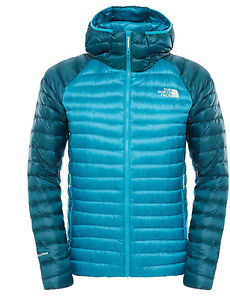 North Face M QUINCE PRO HOODED JACKET ENAMEL BLUE/DEPTH GREEN