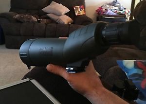 Bushnell Trophy Xlt 20-60X 65mm Waterproof Compact Tripod Spotting Scope W/ Hard