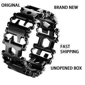 LEATHERMAN TREAD Multi Tool Black Stainless Steel Multitool Bracelet 831999N NEW