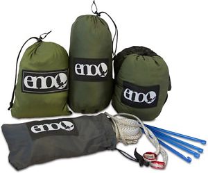 Eagles Nest Outfitters ENO Sublink Light Hammock+Profly+Bugnet+Helios Straps