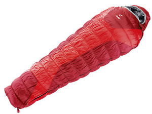 DEUTER synthetic sleeping bag EXOSPHERE -4°, zip R, NEW, FREE worldwide shipping