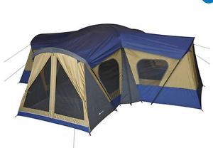 NEW Camping X Cabin Tent 14 Person Outdoor Family Ozark Trail Base
