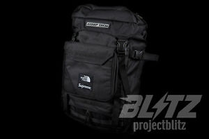 SUPREME X THE NORTH FACE TNF STEEP TECH BACKPACK BLACK SS16