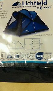 Lichfield Exceed 4 man Tent