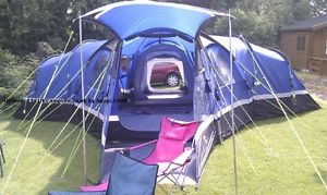 NEW HI GEAR SAHARA 6 LARGE 6 MAN/PERSON/BERTH FAMILY TENT WITH 3 ROOMS! RRP £500