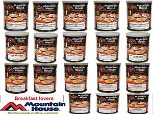 BREAKFAST Lovers Mountain House Freeze Dried Food #10 Cans Newly Manufactured!