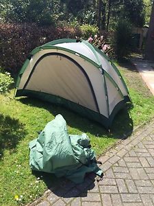 North Face Stratos Tent With Footprint DOE 3 Man 3-4 Season Used Twice.. Bargain