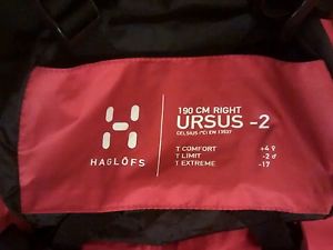Haglofs Ursus down sleeping bag