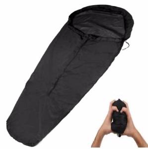 NEW SPECIAL FORCES Bivvi Bag Sleeping Bag QUALITY Hiking Camping Black FREE S&H