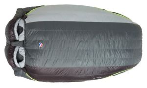 Big Agnes King Solomon 15° (600 DownTek Fill) Sleeping Bag! Double Wide Down Bag