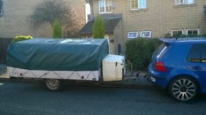 Folding camper