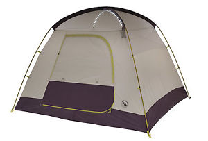 Big Agnes Yellow Jacket 4 mtnGLO Tent - 4 person, 3 Season-Stone/White