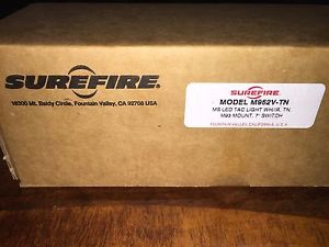 NEW MILITARY GRADE SUREFIRE M952V-TN M93 MOUNT & 7" PRES SWITCH TAN FLASHLIGHT