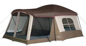 Wenzel Klondike-16 X 11-Ft 8-Person-Family Cabin Dome Tent-Roomy 3 Seasons, Blue