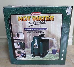 Coleman Hot Water On Demand Propane 2300700 Portable Water Heater Unused in Box