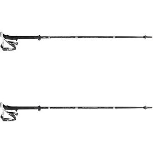 Leki Micro Vario Carbon Strong Pair Unisex Adventure Gear Walking Poles - Black