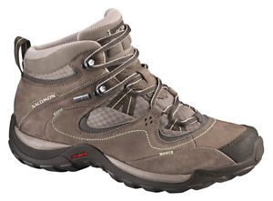 Salomon Damen Outdoorschuh Elios 3 Gore-Tex Braun / 128437