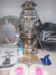 BriteLyt/Petromax USA 500CP Lantern with Reflector & Case NEW old Stock