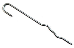 Ground Stakes 12" Galvanized Steel Kinked - Tent and Canopy 250pk.