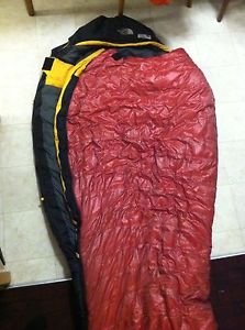 North Face Dark Star Sleeping Bag -40, lg Rh 88" X 35"