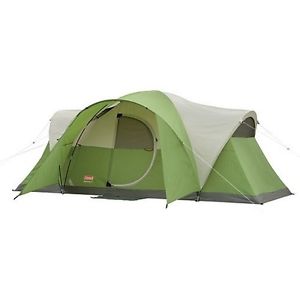 Coleman 8 Person Tent Camping Sleeping Bag Trail OutDoor Dome Hikeing RV  BBQ