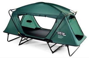 Camping Tent Cot 1 Person Sleeping Cot & Rain Fly Outdoor Camp Gear & Equipment