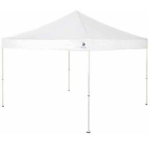 E-Z Up Envoy 10'x10' Straight Leg Instant Canopy Durable 100 Sq. Ft. Coverage