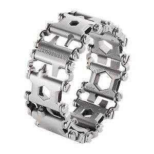 Leatherman Tread silber Multitool Armband 29 Werkzeuge Armband-Werkzeug NEU OVP