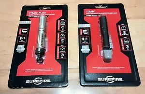 Ship Worldwide Surefire BOTH Titan & Titan Plus LED Keychain Light TITAN-B
