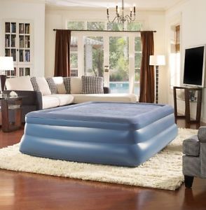 Simmons Beautyrest Skyrise 19-Inch Double Pillow Top Express Air Bed with Pump