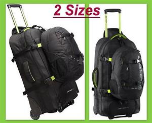 New Caribee Wheeled Backpack Fast Track Luggage Travel Duffle Trolley Bag 2 Size