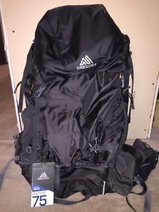 NEW Gregory Baltoro 75 Pack - Shadow Black - Large