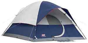 Coleman 12'x10' Elite Sundome 6-Person Tent w/ LED Light Outdoor Camping Shelter