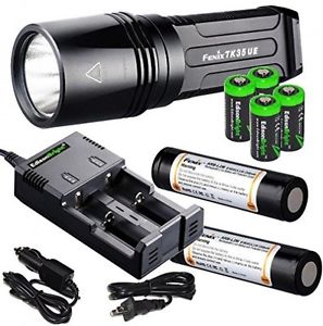 FENIX TK35 Ultimate Edition (2015) 2000 Lumen LED Tactical Flashlight With 2 X
