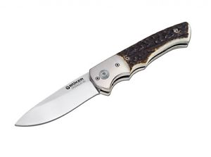 Böker Titan Hunter Stag Jagdmesser Outdoormesser Hischhorn